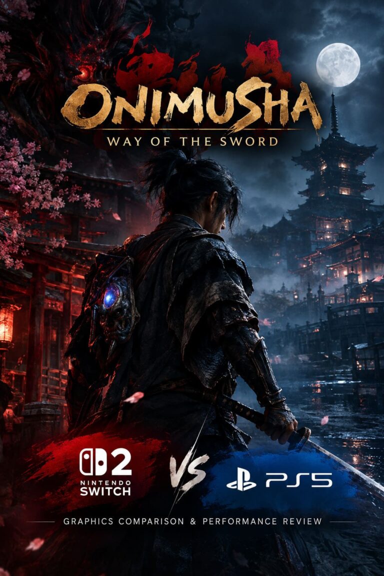 Onimusha Way of the Sword: Nintendo Switch 2 vs PS5 Graphics Comparison & Performance Review