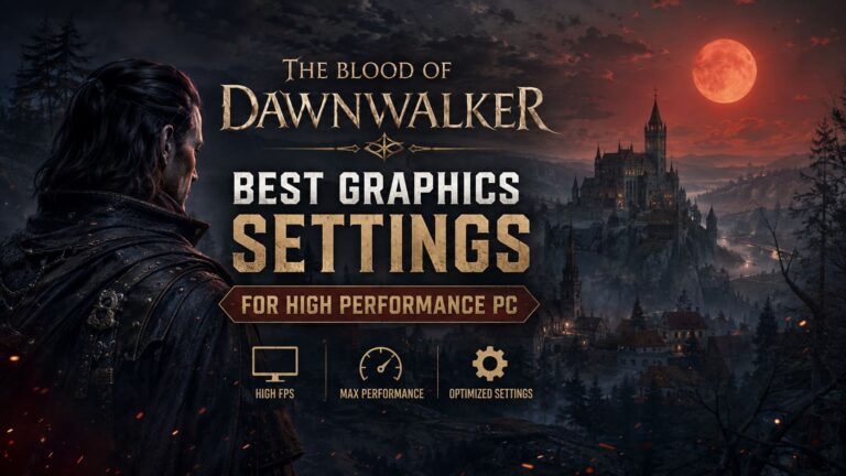 The Blood of Dawnwalker Best Graphics Settings for High Performance PC