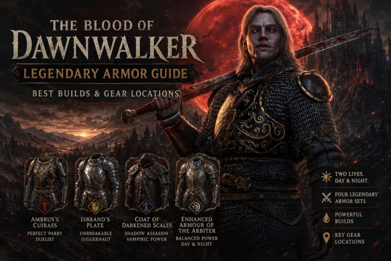 The Blood of Dawnwalker Legendary Armor Guide: Best Builds and Gear Locations
