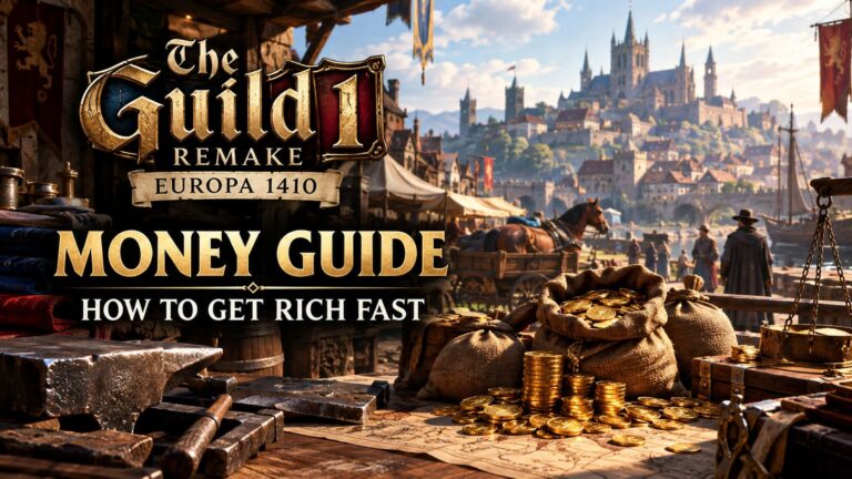 The Guild 1 Remake Europa 1410 Money Guide: How to Get Rich Fast
