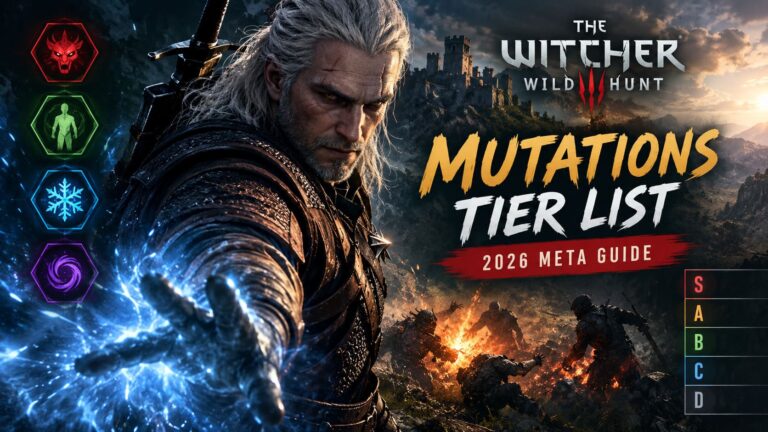 The Witcher 3 Next-Gen: Most Broken Mutations Tier List (2026 Meta Guide)