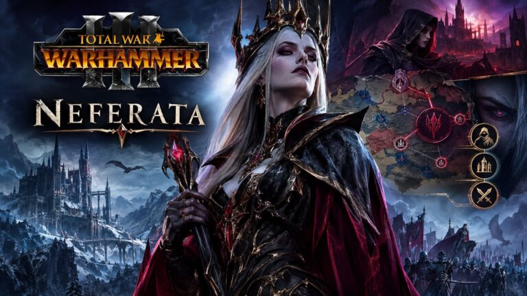 Total War Warhammer 3 Neferata Guide: Campaign Strategy, Web of Power, and Battle Build