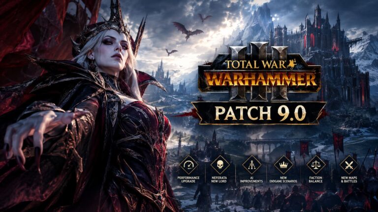 Total War Warhammer 3 Patch 9.0 Notes: Full Changelog & Performance Update