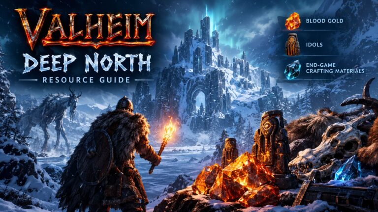 Valheim Deep North Resource Guide: Where to Find Blood Gold, Idols, and End-Game Crafting Materials
