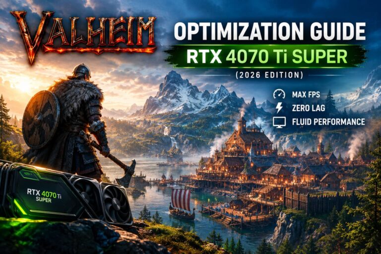 Valheim Optimization Guide for NVIDIA RTX 4070 Ti Super (2026 Edition) – Max FPS, Zero Lag & Fluid Performance