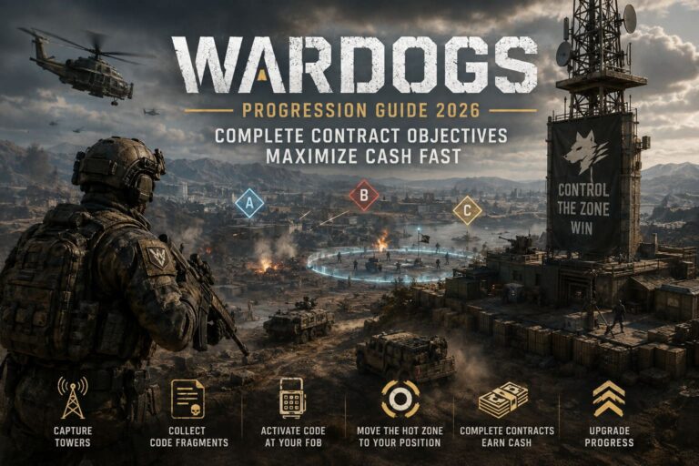 WARDOGS 2026 Progression Guide: How to Complete Contract Objectives and Maximize Cash Fast