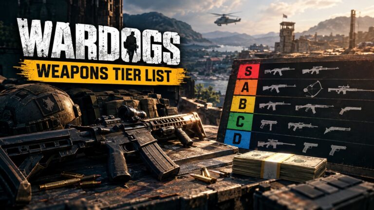 WARDOGS Weapons Tier List: Best Guns Ranked (2026 Meta Guide)