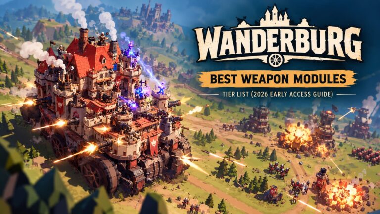 Wanderburg Best Weapon Modules Tier List (2026 Early Access Guide)