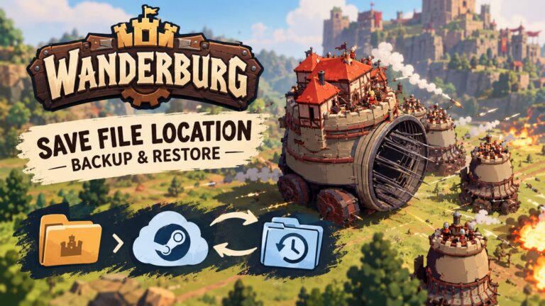 Wanderburg Save File Location: How to Find, Backup, and Restore Progress on PC (Steam Cloud Guide)