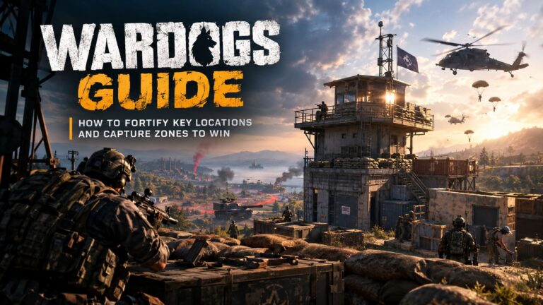 Wardogs Guide: How to Fortify Key Locations and Capture Zones to Win