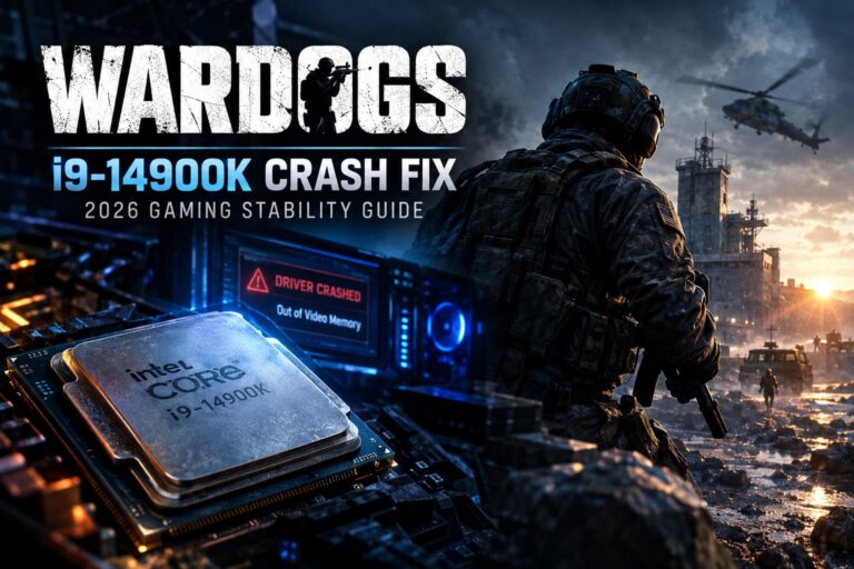 Wardogs i9-14900K Crash Fix: 2026 Gaming Stability Guide