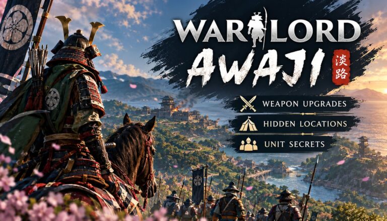 Warlord Awaji Guide: Weapon Upgrade System, Hidden Locations, and Unit Secrets
