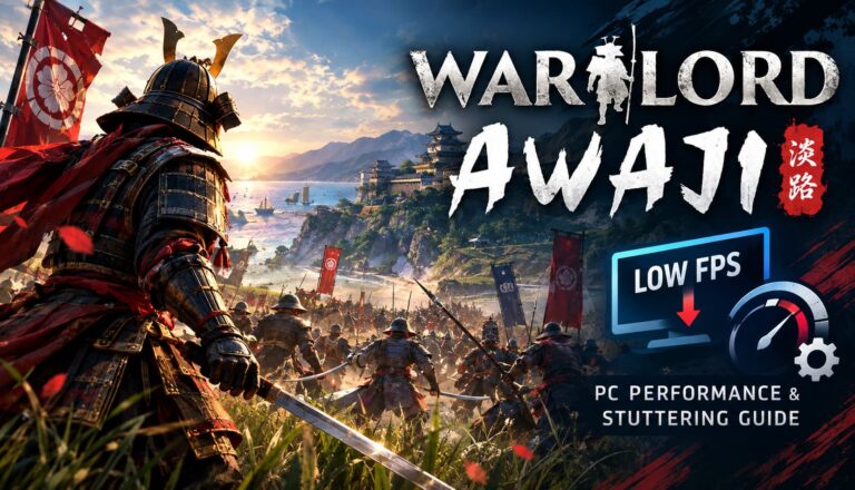 Warlord: Awaji Low FPS Fix: PC Performance & Stuttering Guide (2026)