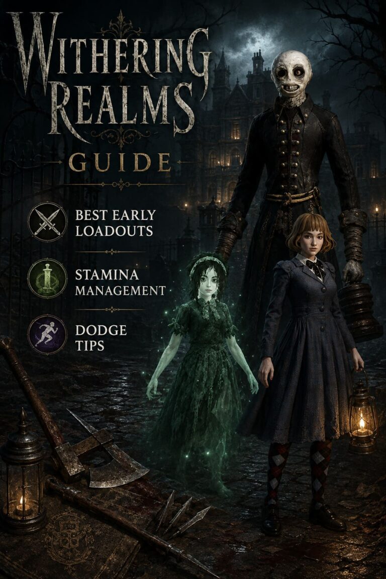 Withering Realms Guide: Best Early Game Loadouts, Stamina Management, and Dodge Tips