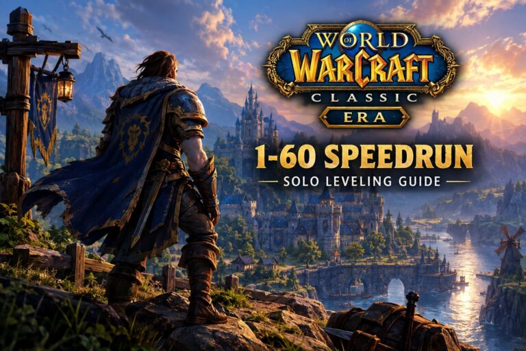 WoW Classic Era 1-60 Speedrun Route: Solo Leveling Guide for 2026
