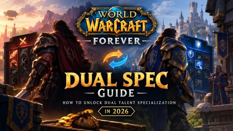 WoW Forever Dual Spec Guide: How to Unlock Dual Talent Specialization in 2026