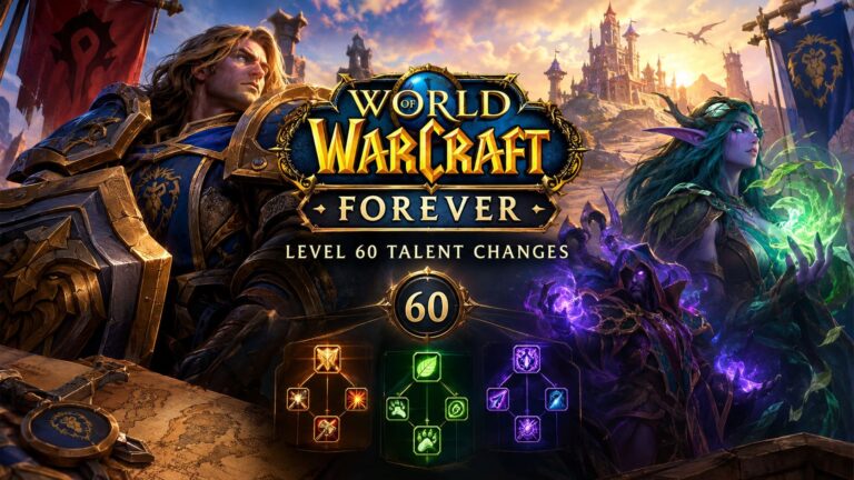 WoW Forever Level 60 Talent Changes: Complete Class & Meta Guide (2026)