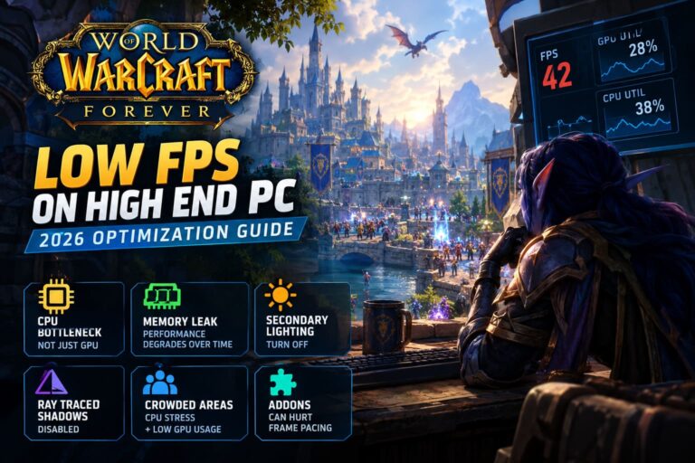 WoW Forever Low FPS on High End PC: 2026 Optimization Guide • PixelNitro