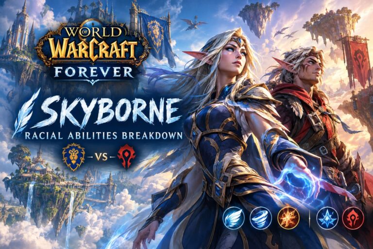 WoW Forever Skyborne Racial Abilities Breakdown: Alliance vs Horde Meta Analysis