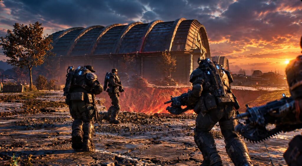 Gears of War: E-Day Xbox Series X Performance vs Quality Mode: Ultimate ...