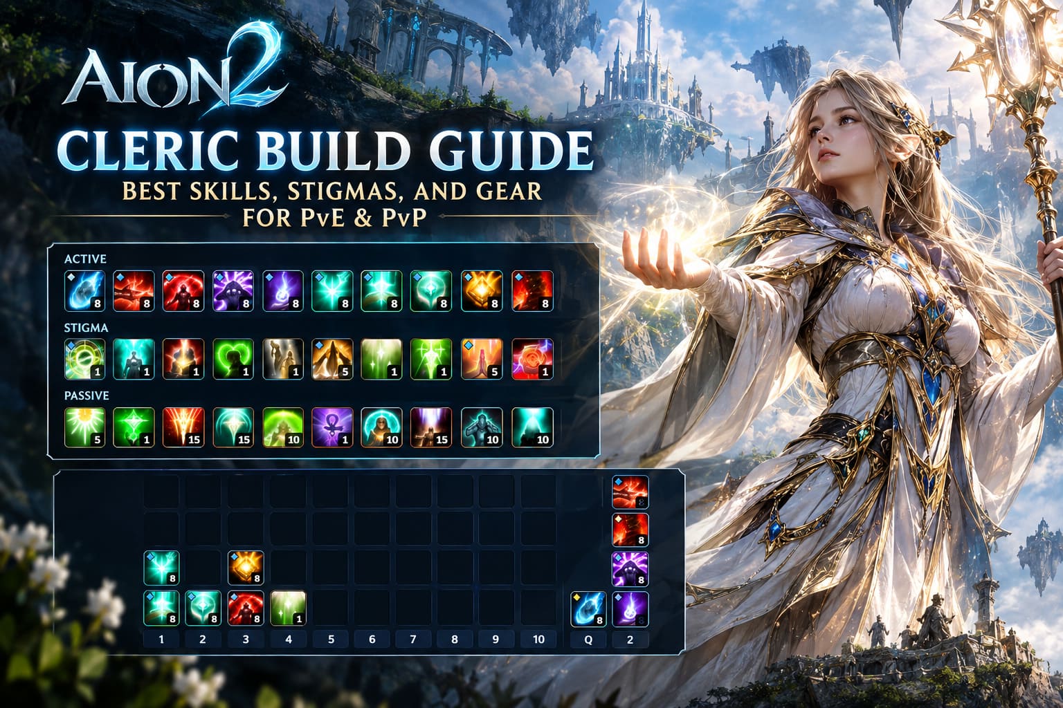 Aion 2 Cleric Build Guide 2026: Best Skills, Stigmas, and Gear for PvE ...