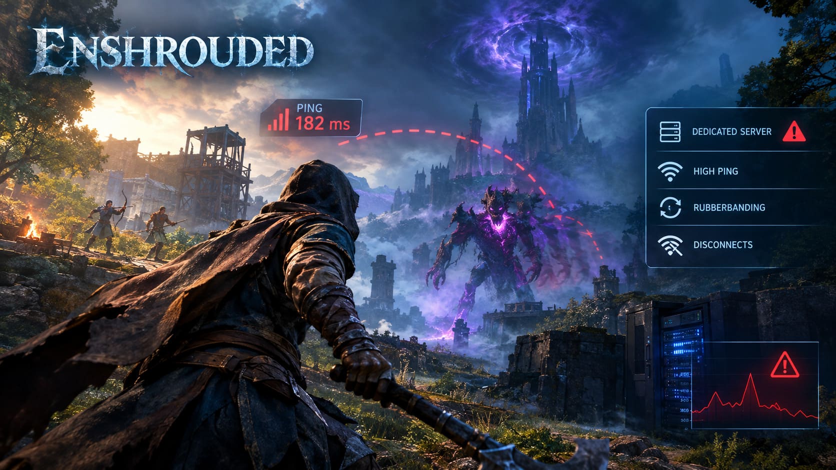 Enshrouded Network Lag and High Ping on Servers Fix: 2026 Optimization ...
